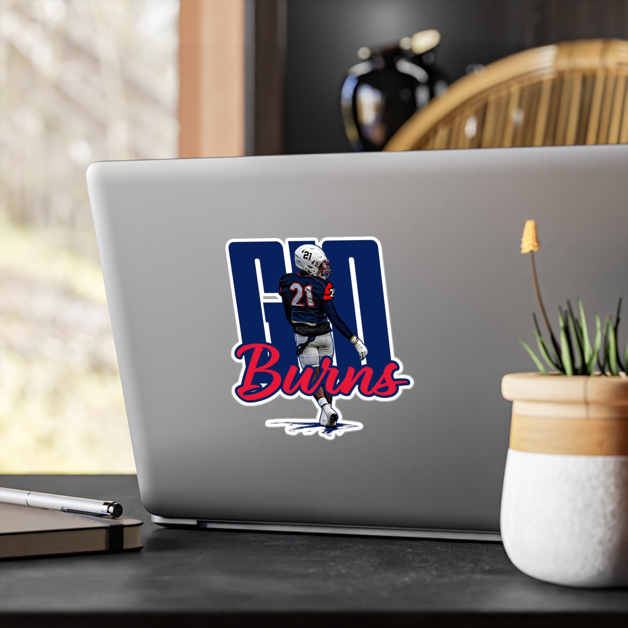 Giovanni Burns Vinyl Decals