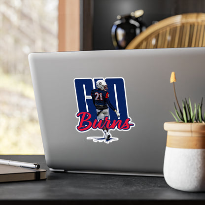 Giovanni Burns Vinyl Decals