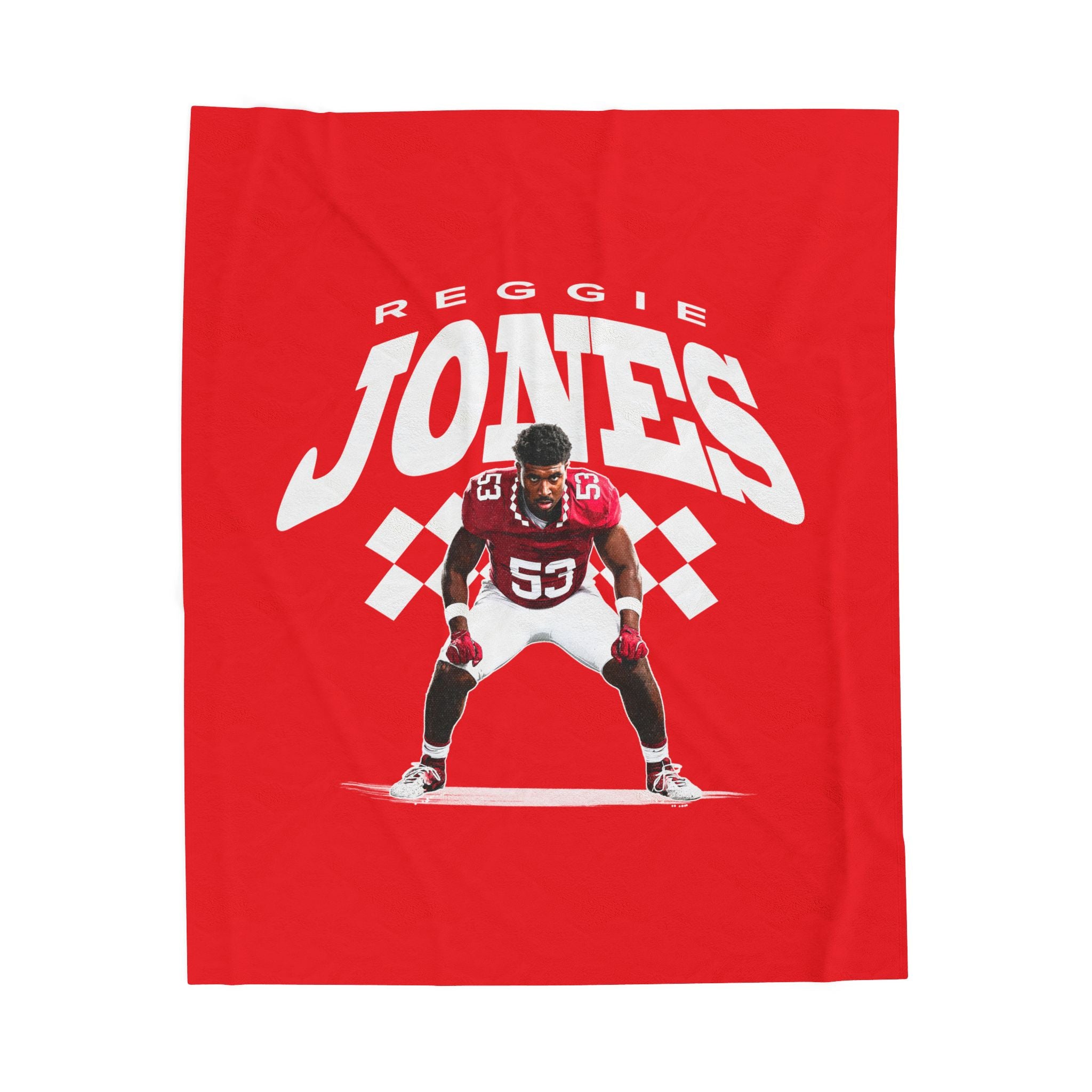 Reggie Jones Velveteen Plush Blanket