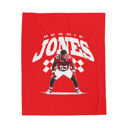 Reggie Jones Velveteen Plush Blanket