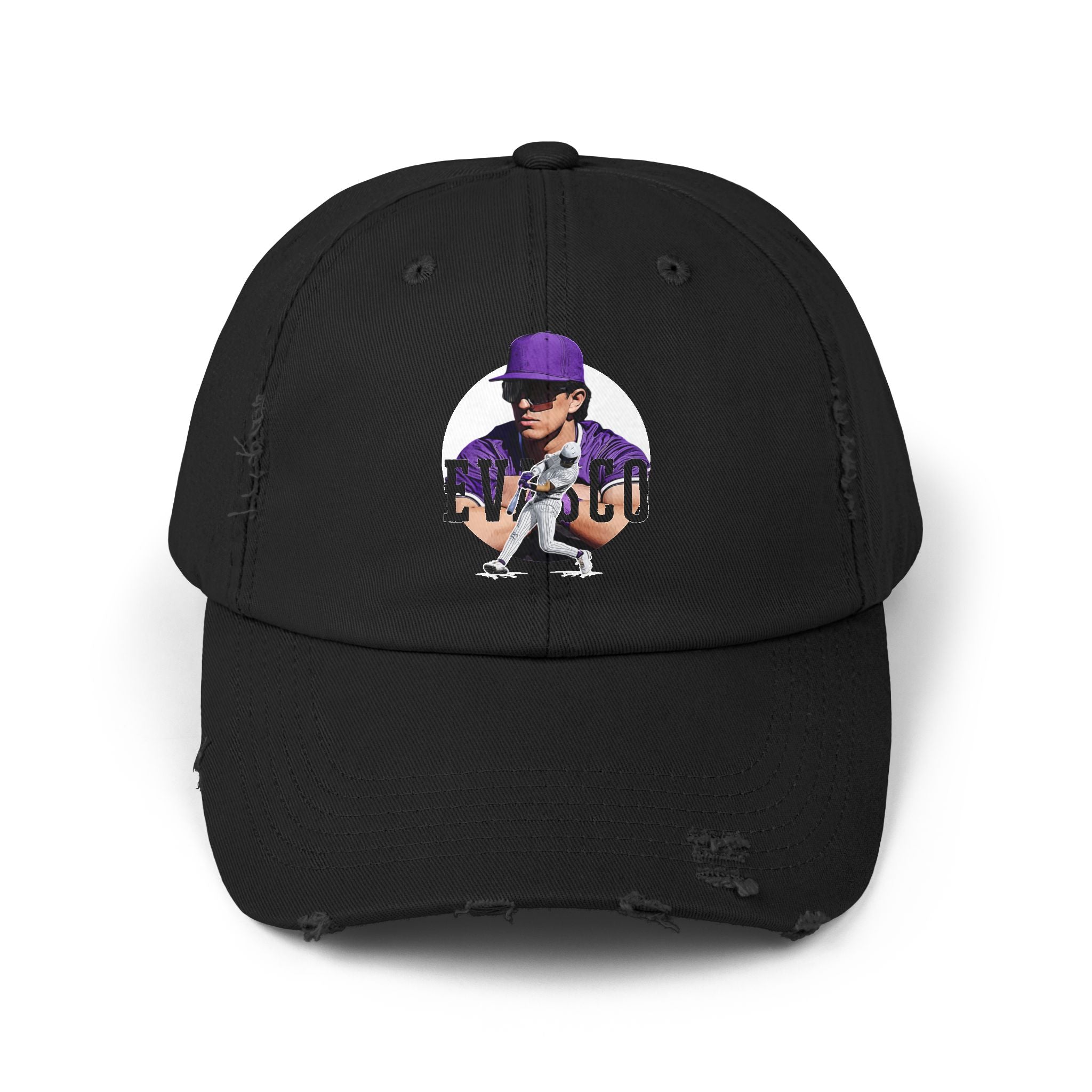 AJ Evasco Distressed Dad Cap