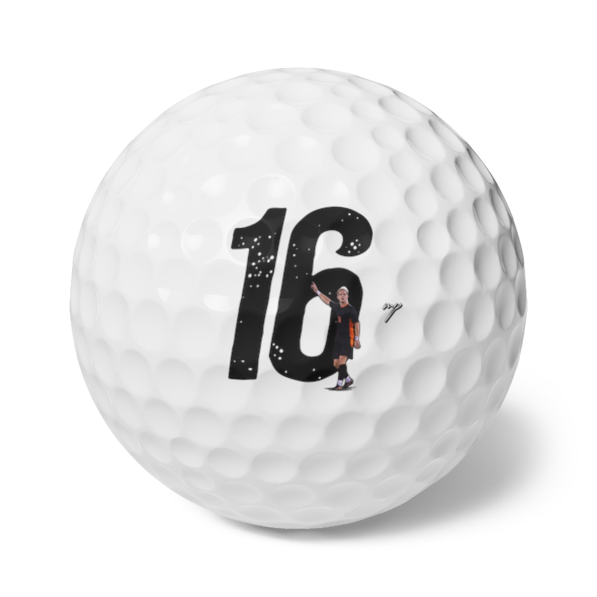 Montgomery Carey Golf Balls, 6pc