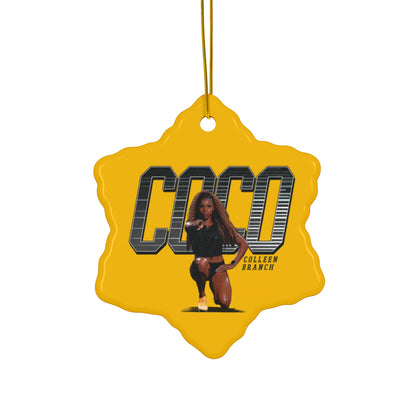 Colleen "Co Co" Branch Ceramic Ornament