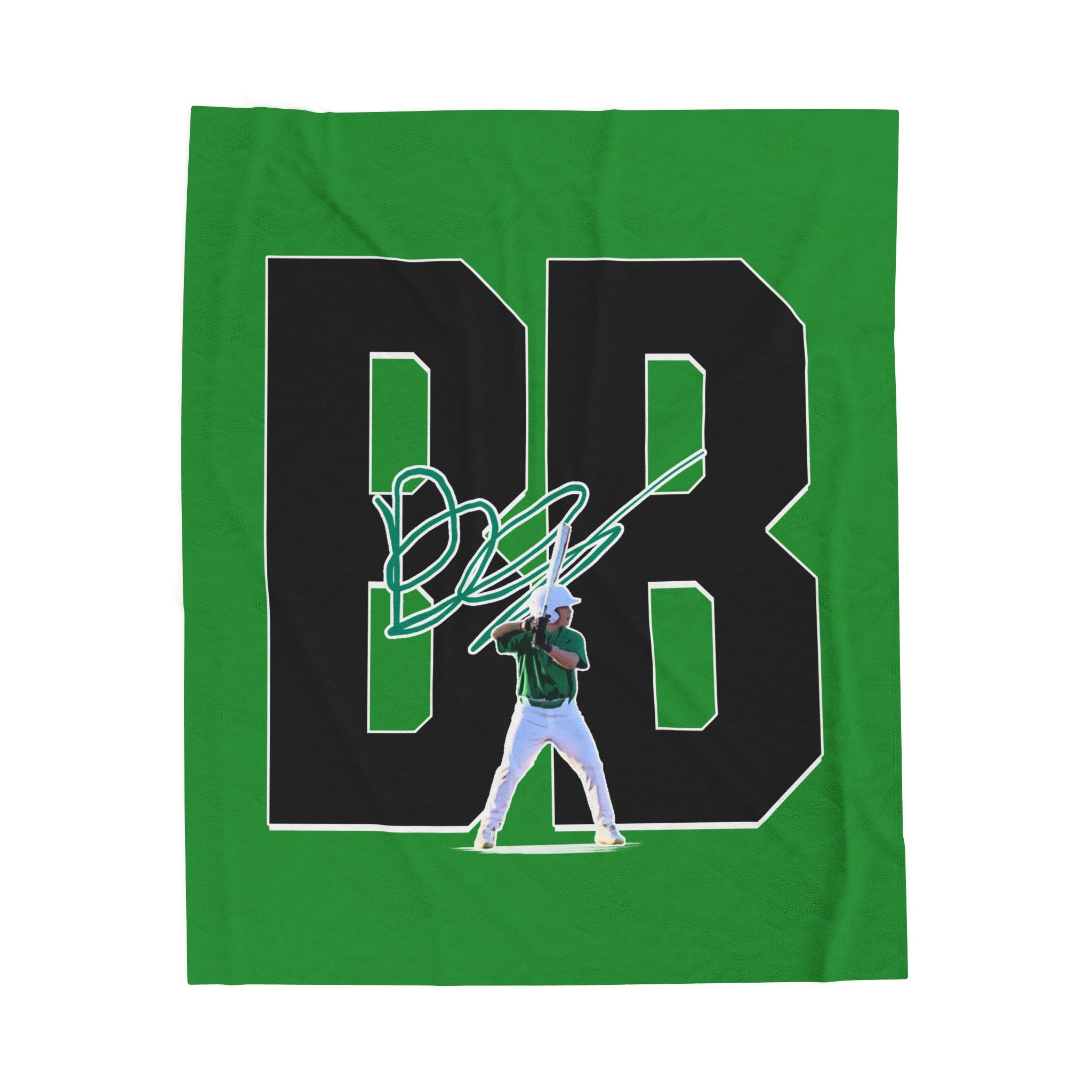 Bentley Beckner Velveteen Plush Blanket