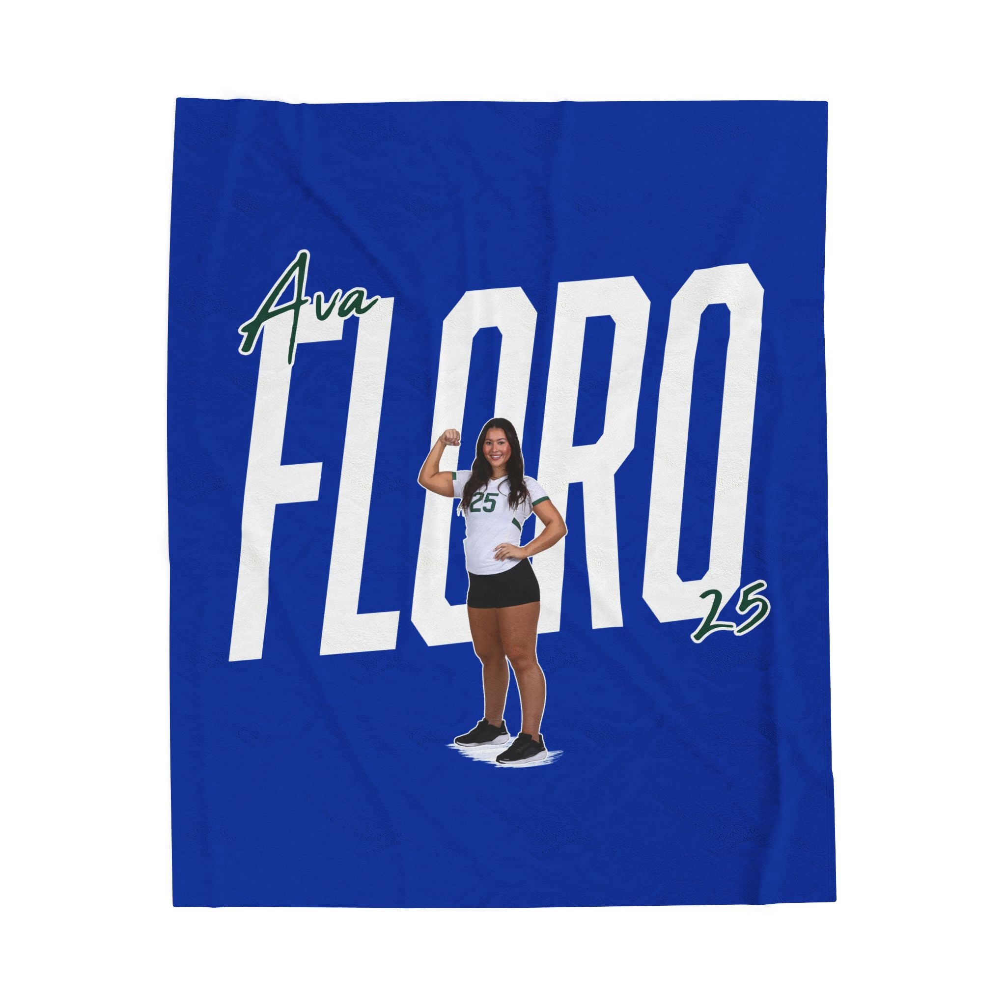 Ava Floro Velveteen Plush Blanket