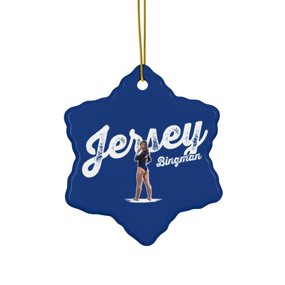 Jersey Bingman Ceramic Ornament