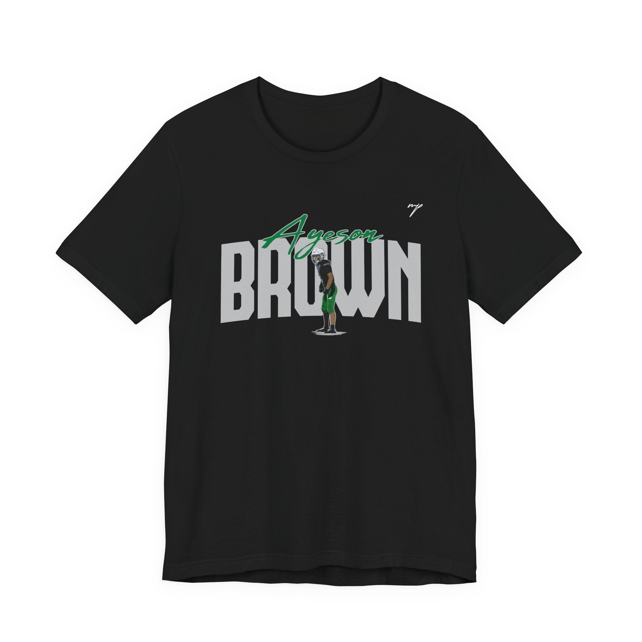 Ayeson Brown Graphic Tee