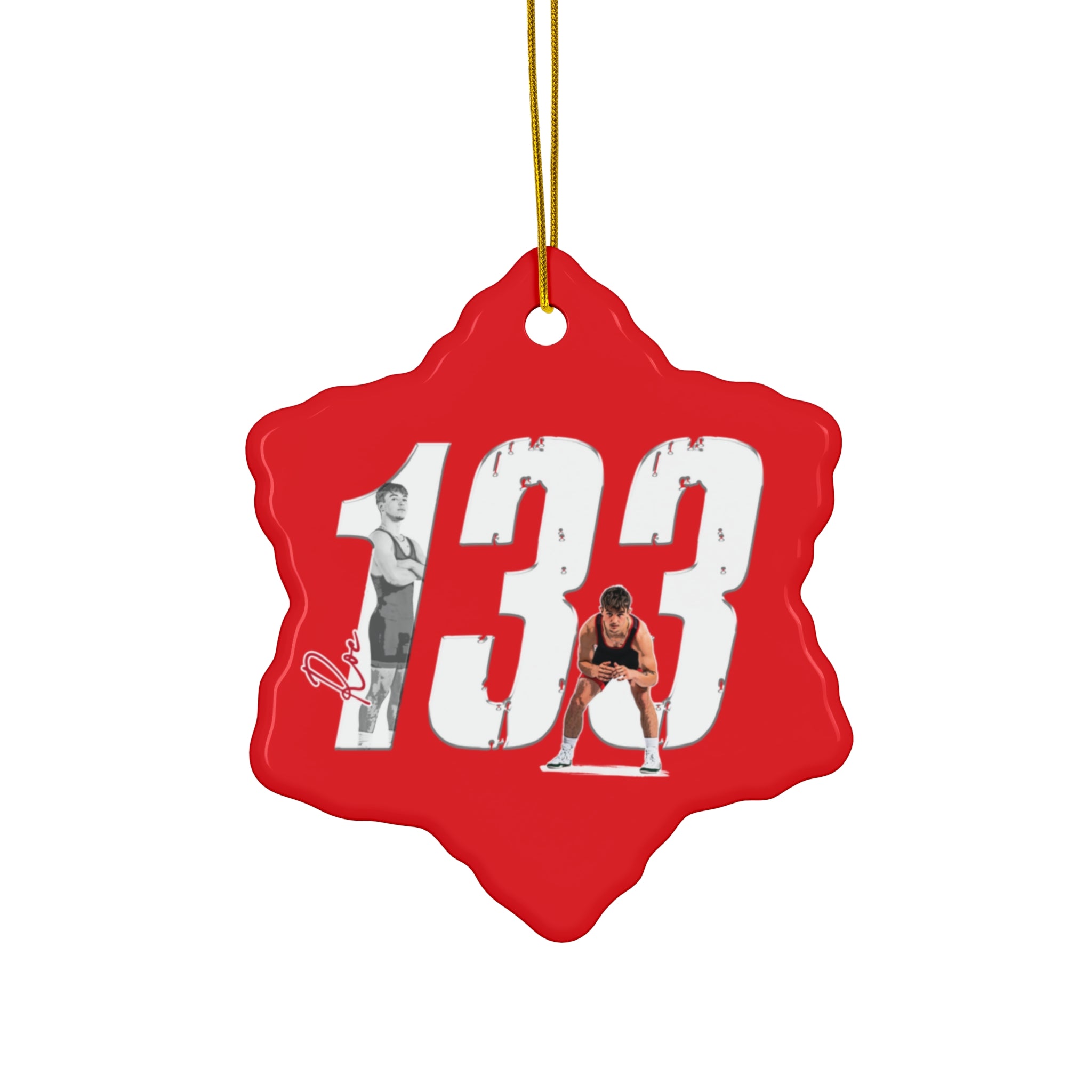 Corbin Roe Ceramic Ornament