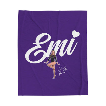 Emily Turner Velveteen Plush Blanket