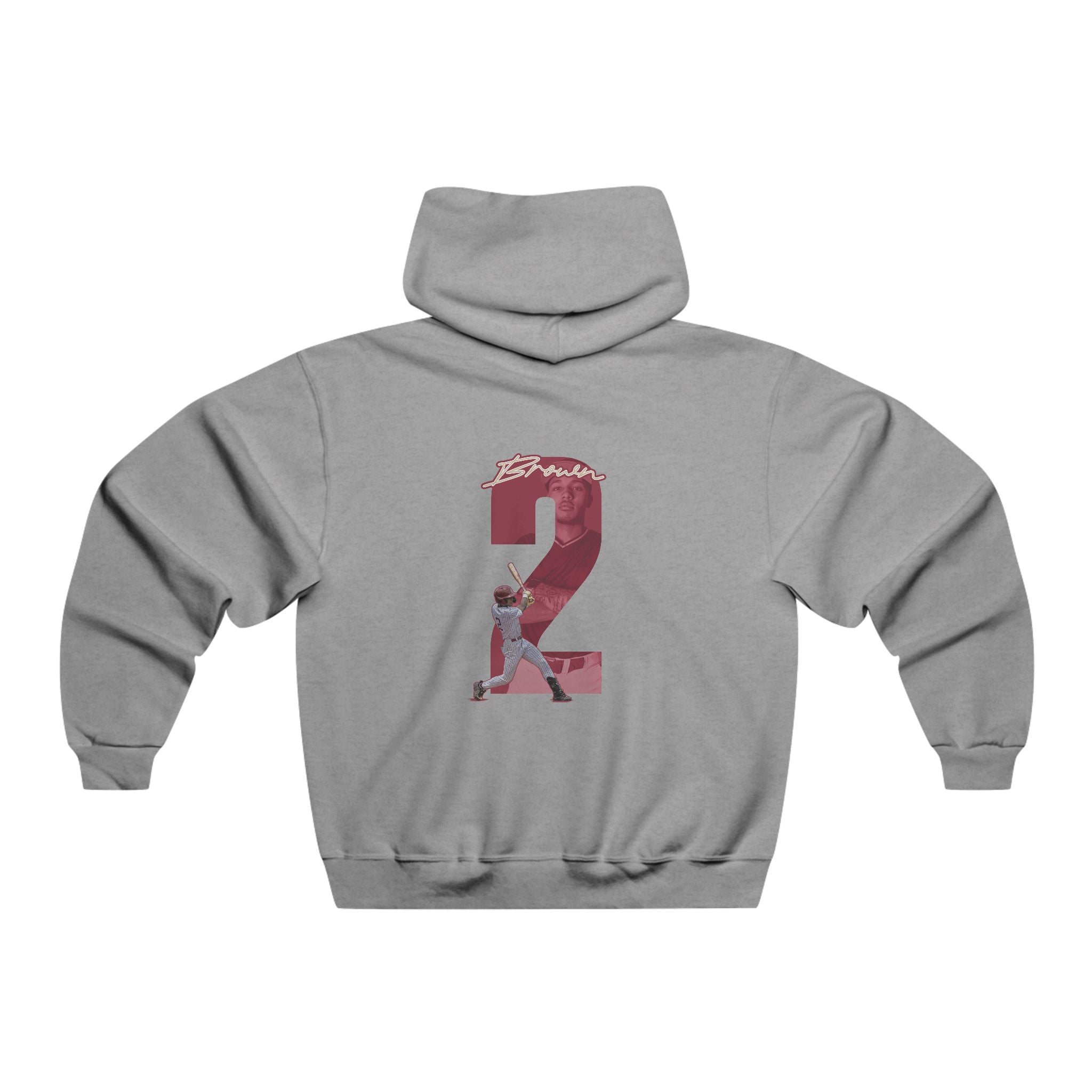 Xay Brown Vintage Hoodie