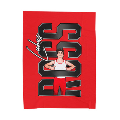 Lukas Ross Velveteen Plush Blanket