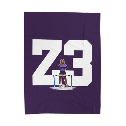 Ziy'kila Henderson Velveteen Plush Blanket