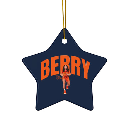 Berry Wallace Ceramic Ornament