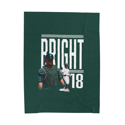 Noah Bright Velveteen Plush Blanket