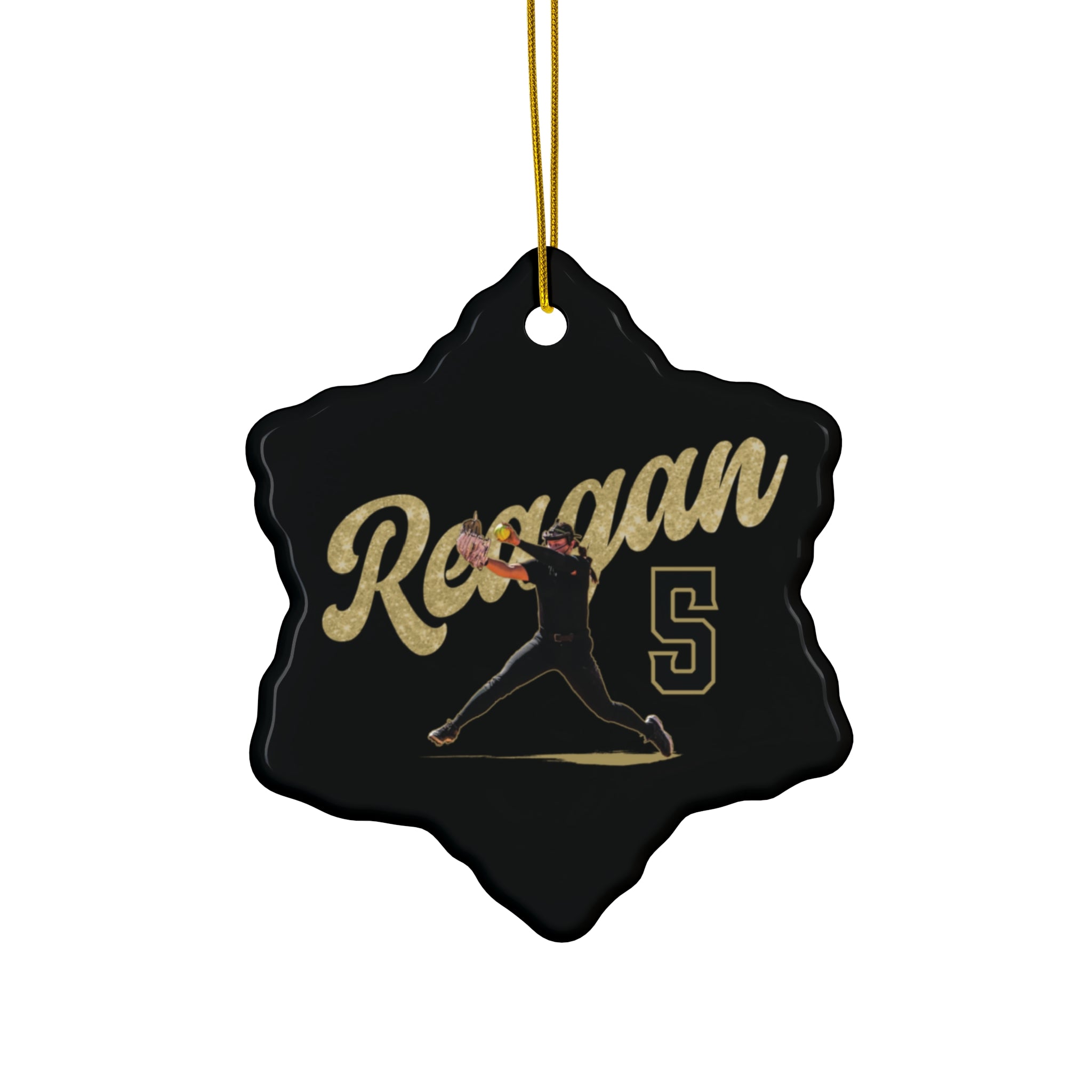 Reagan Vokoun Ceramic Ornament
