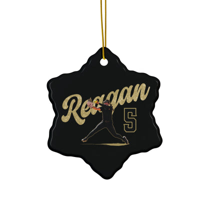 Reagan Vokoun Ceramic Ornament