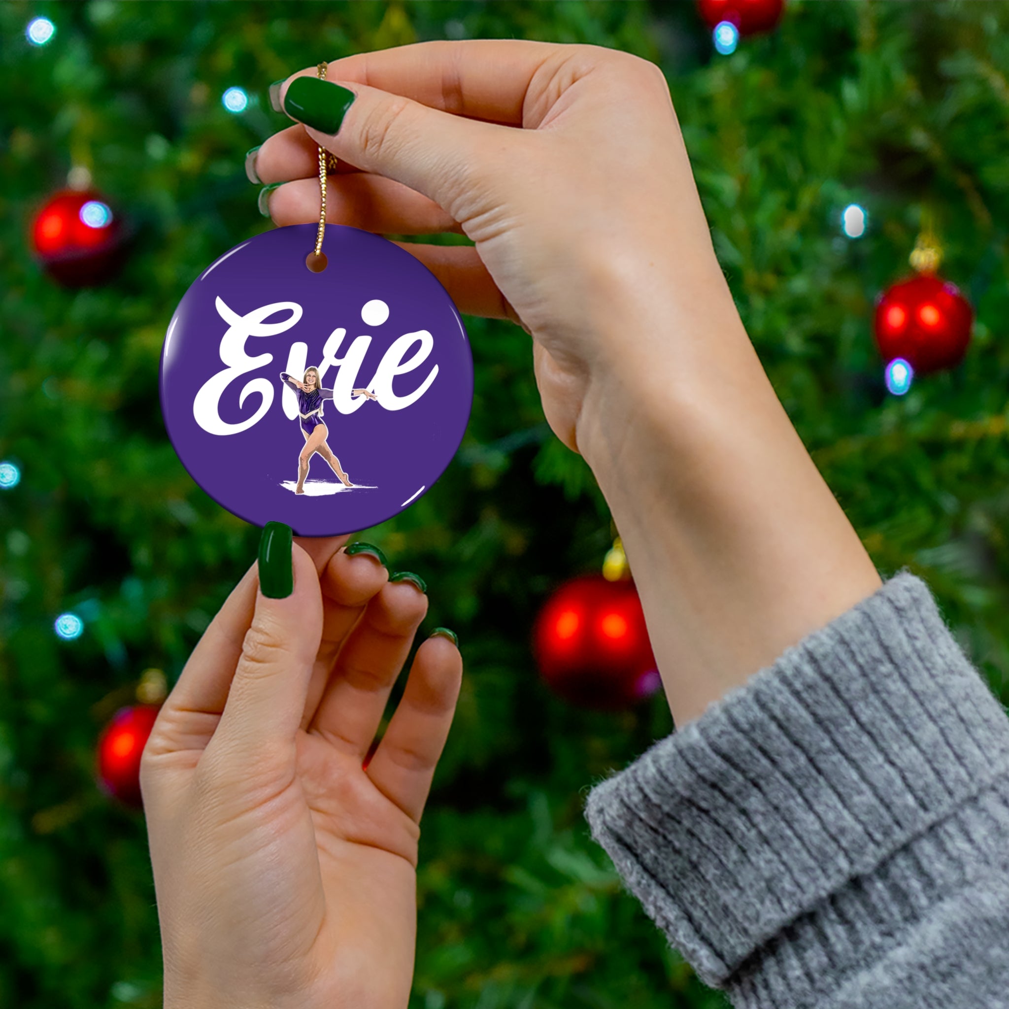 Evelyn DeYoung Ceramic Ornament