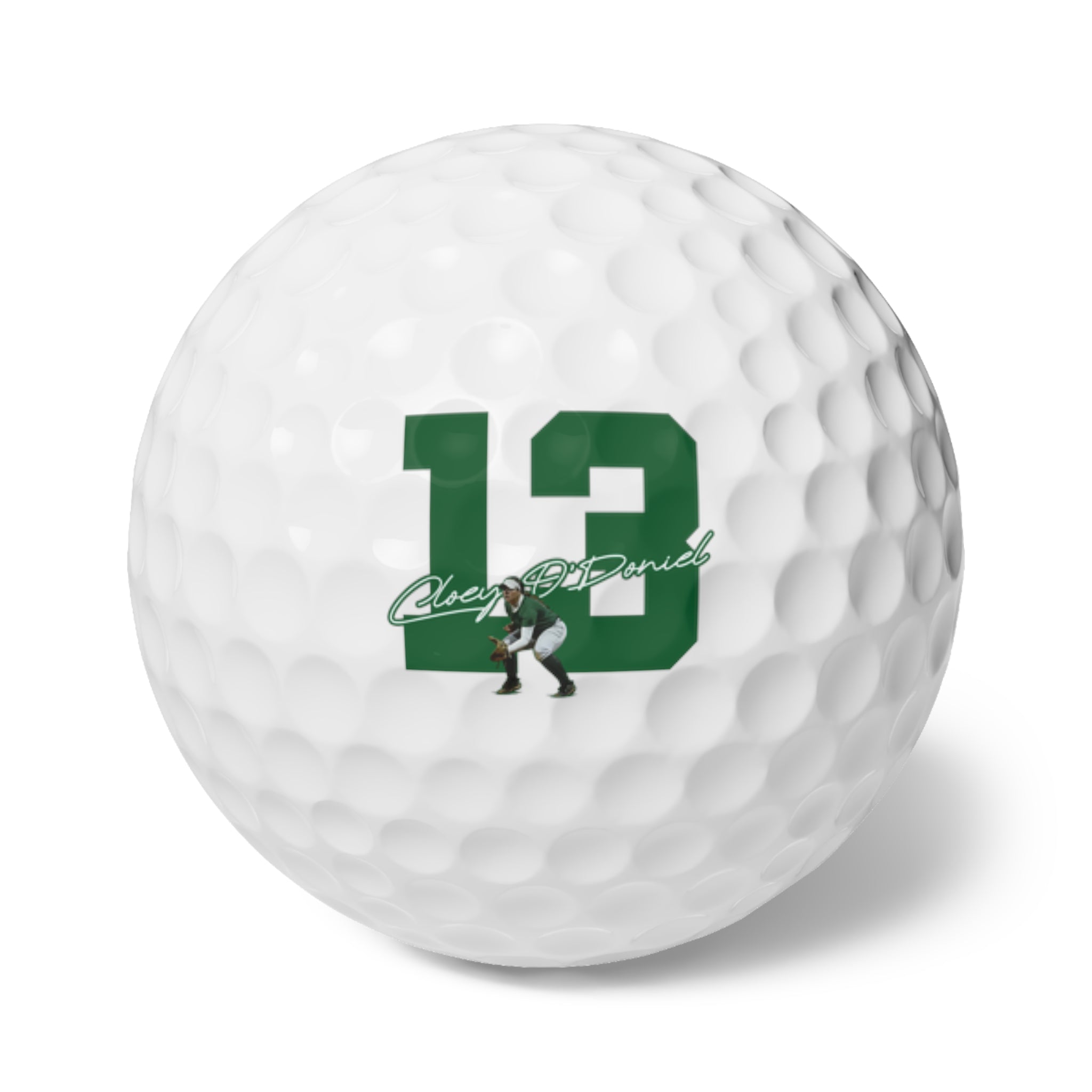 Cloey O'Doniel Golf Balls, 6pc