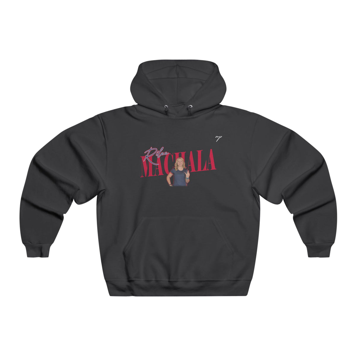 Rilee Machala Vintage Hoodie (Front + Back)