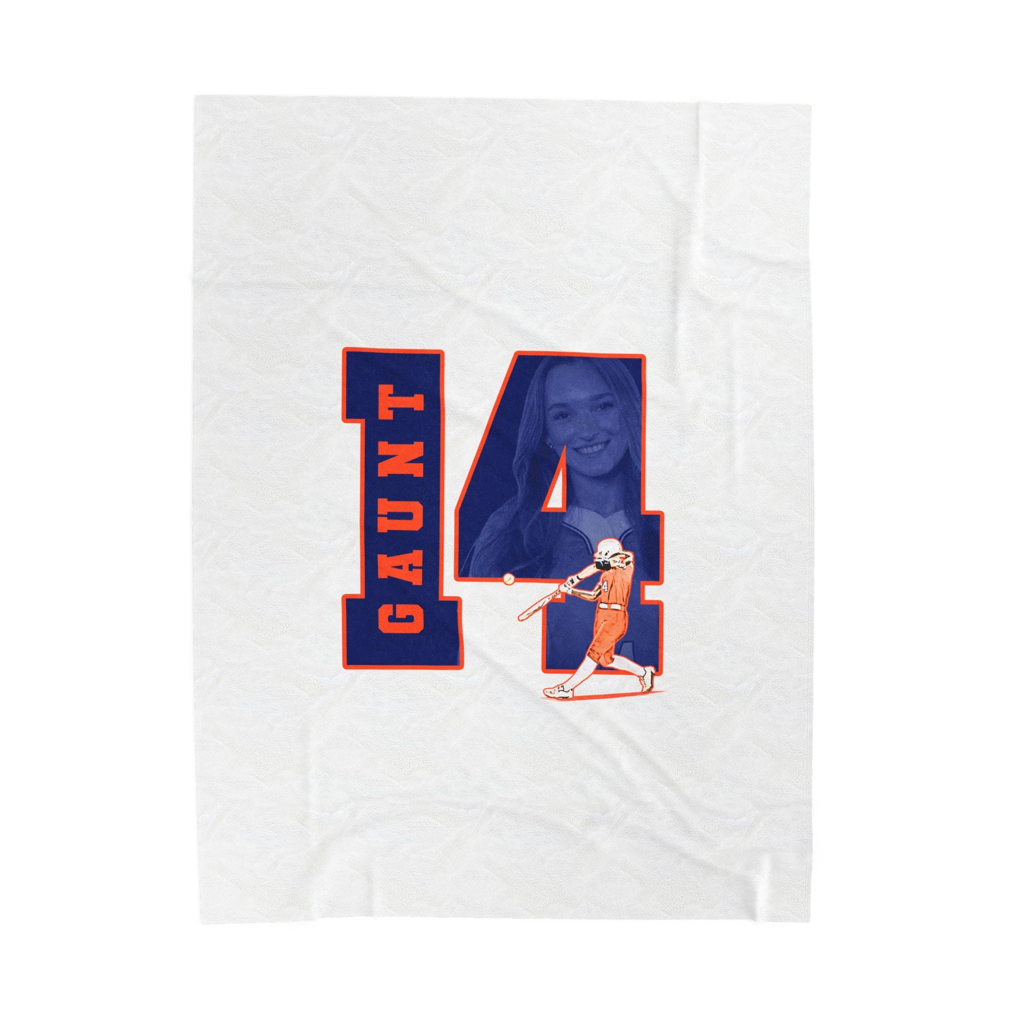 Kendall Gaunt Velveteen Plush Blanket