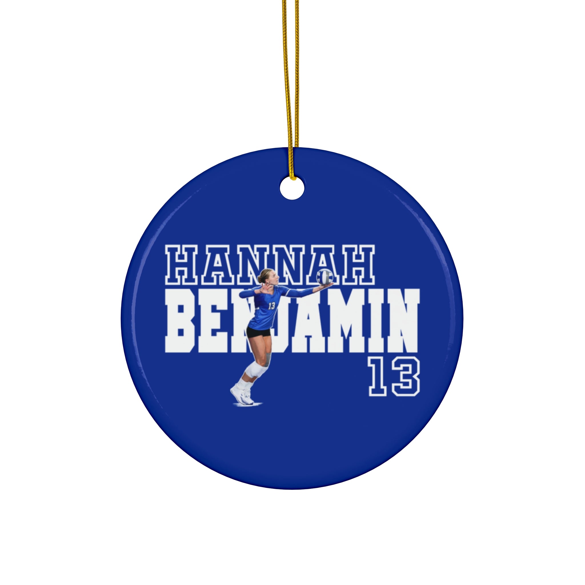 Hannah Benjamin Ceramic Ornament