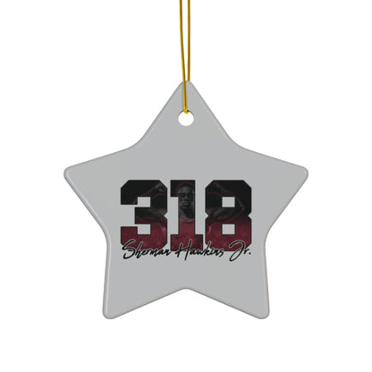 Sherman Hawkins Jr. Ceramic Ornament