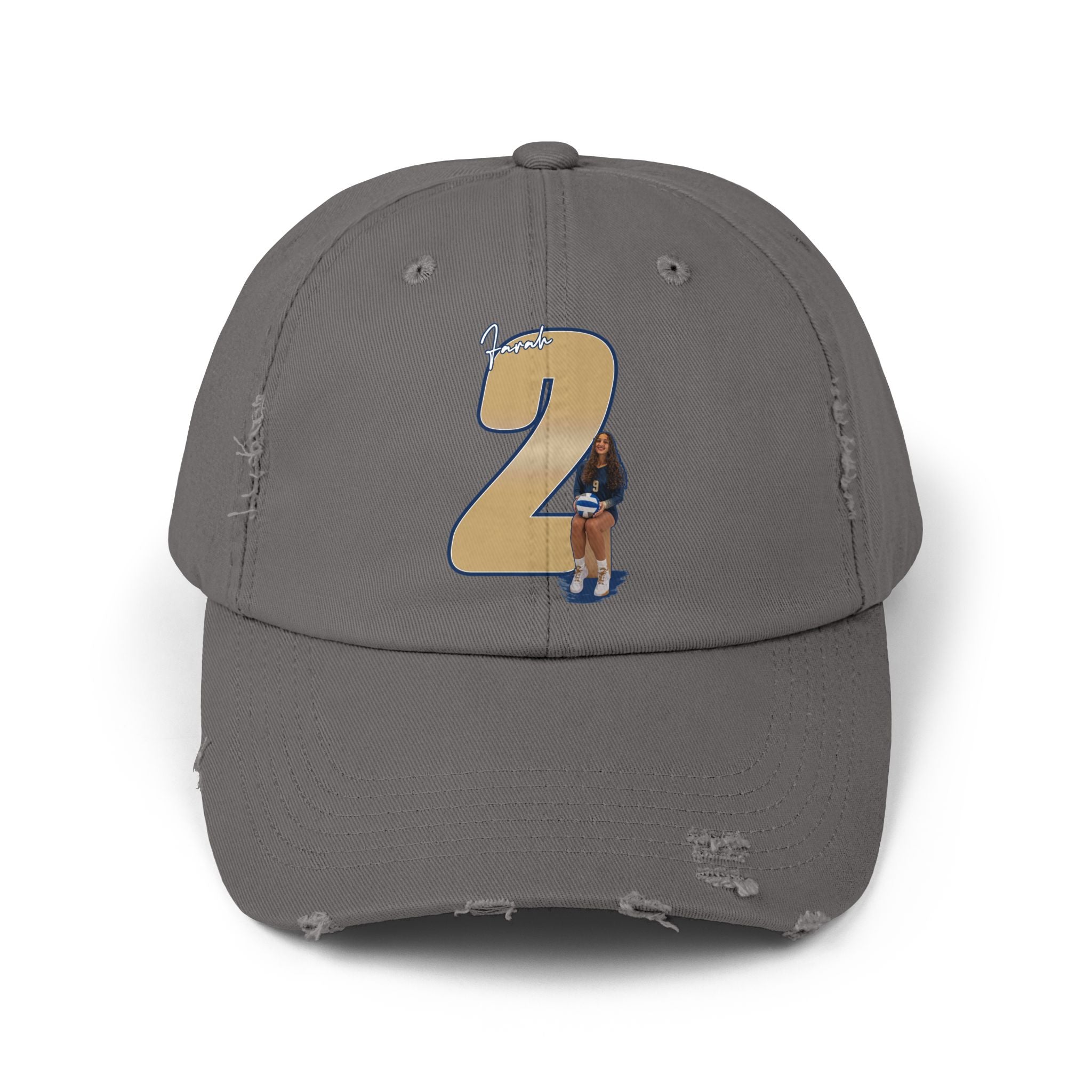 Farah Helmy Distressed Dad Cap