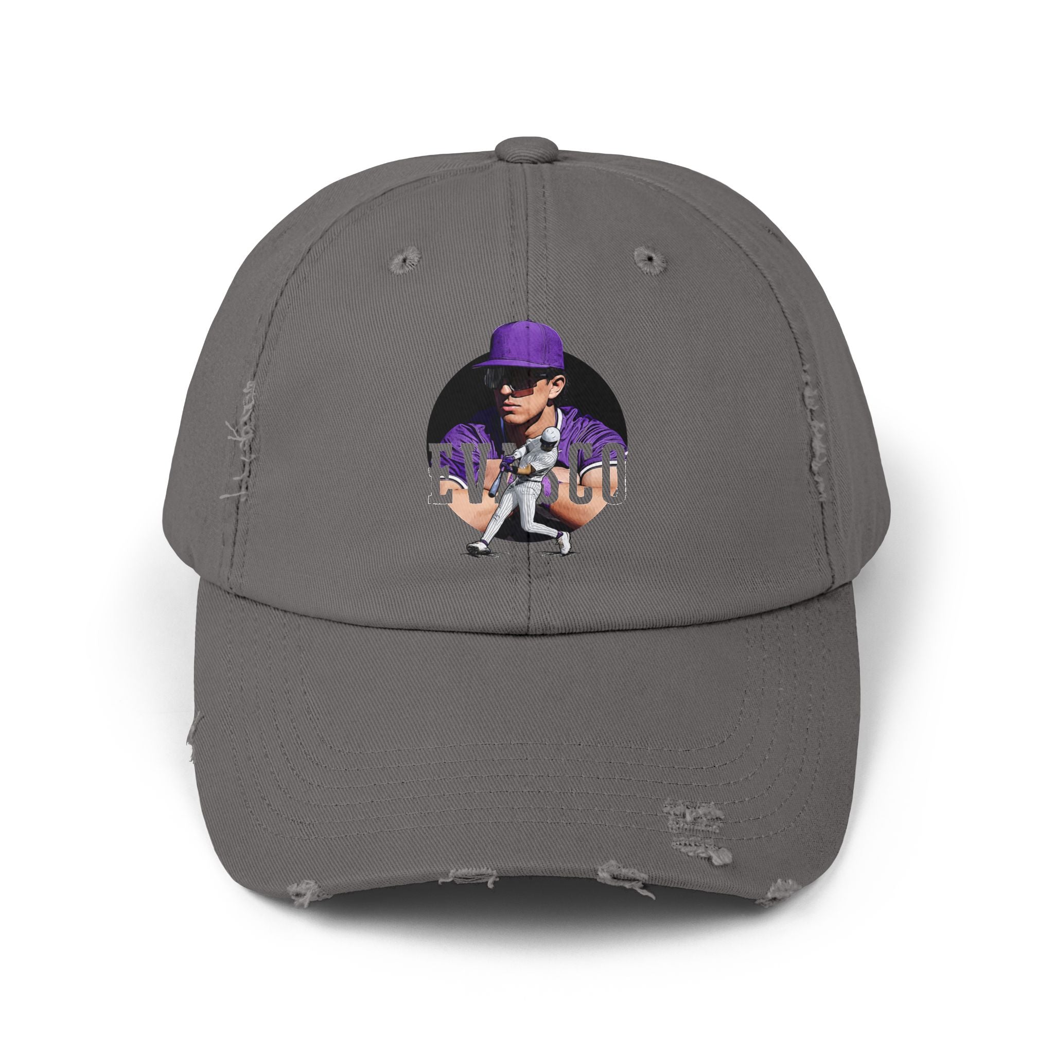 AJ Evasco Distressed Dad Cap
