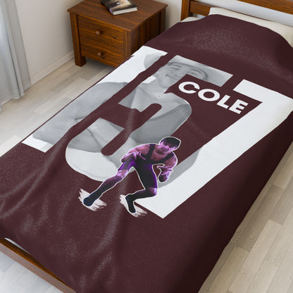 Cole Dummer Velveteen Plush Blanket