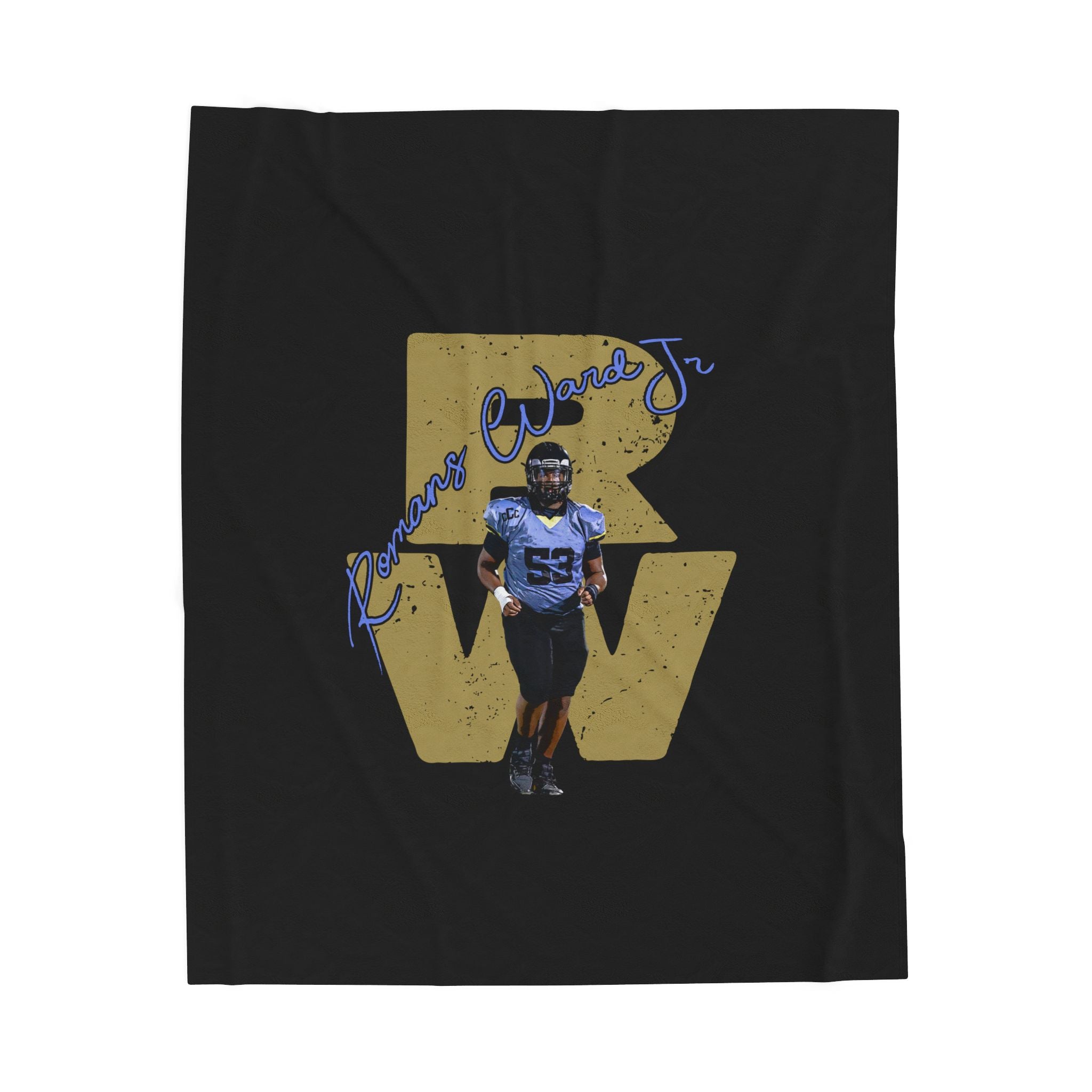 Romans Ward Jr Velveteen Plush Blanket