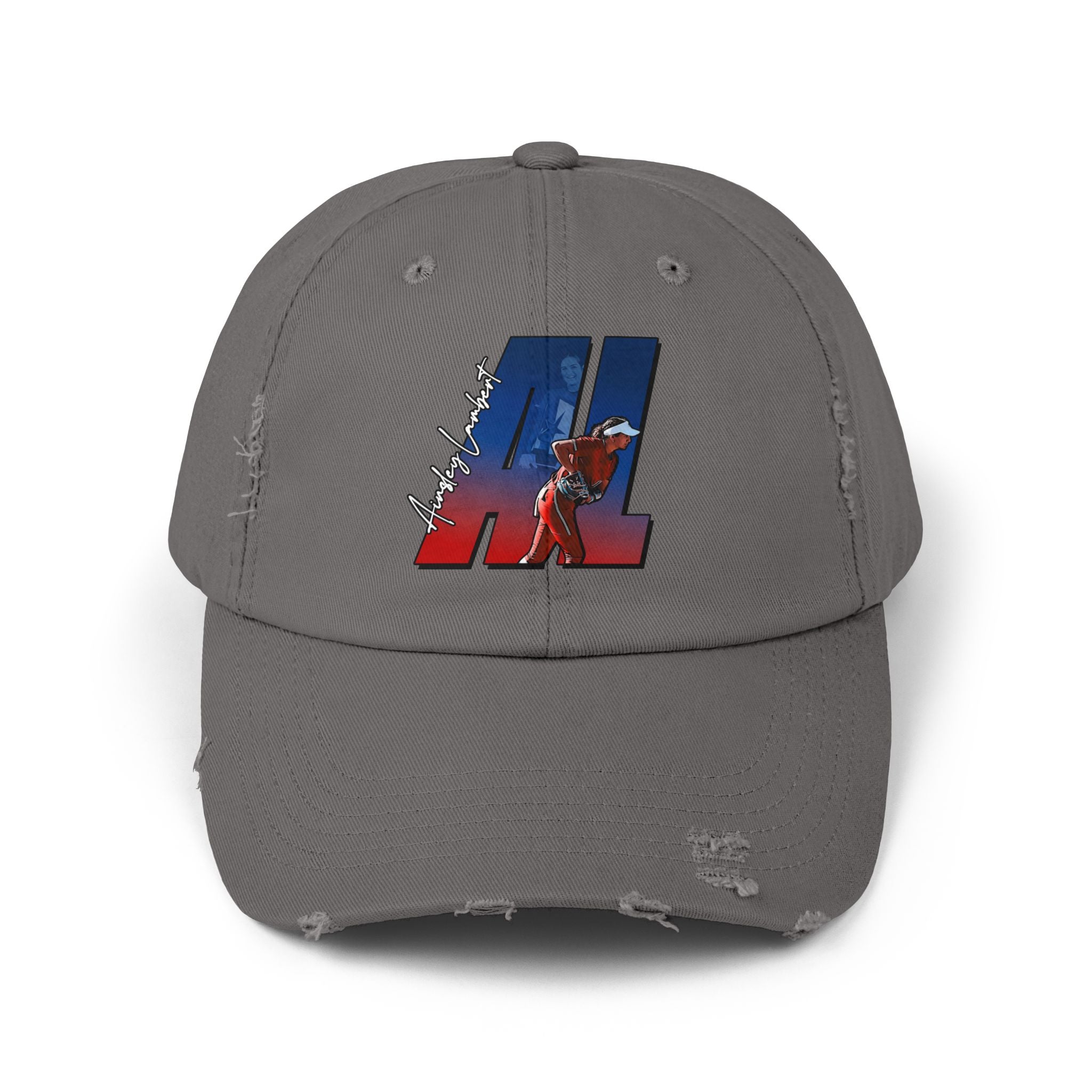 Ainsley Lambert Distressed Dad Cap