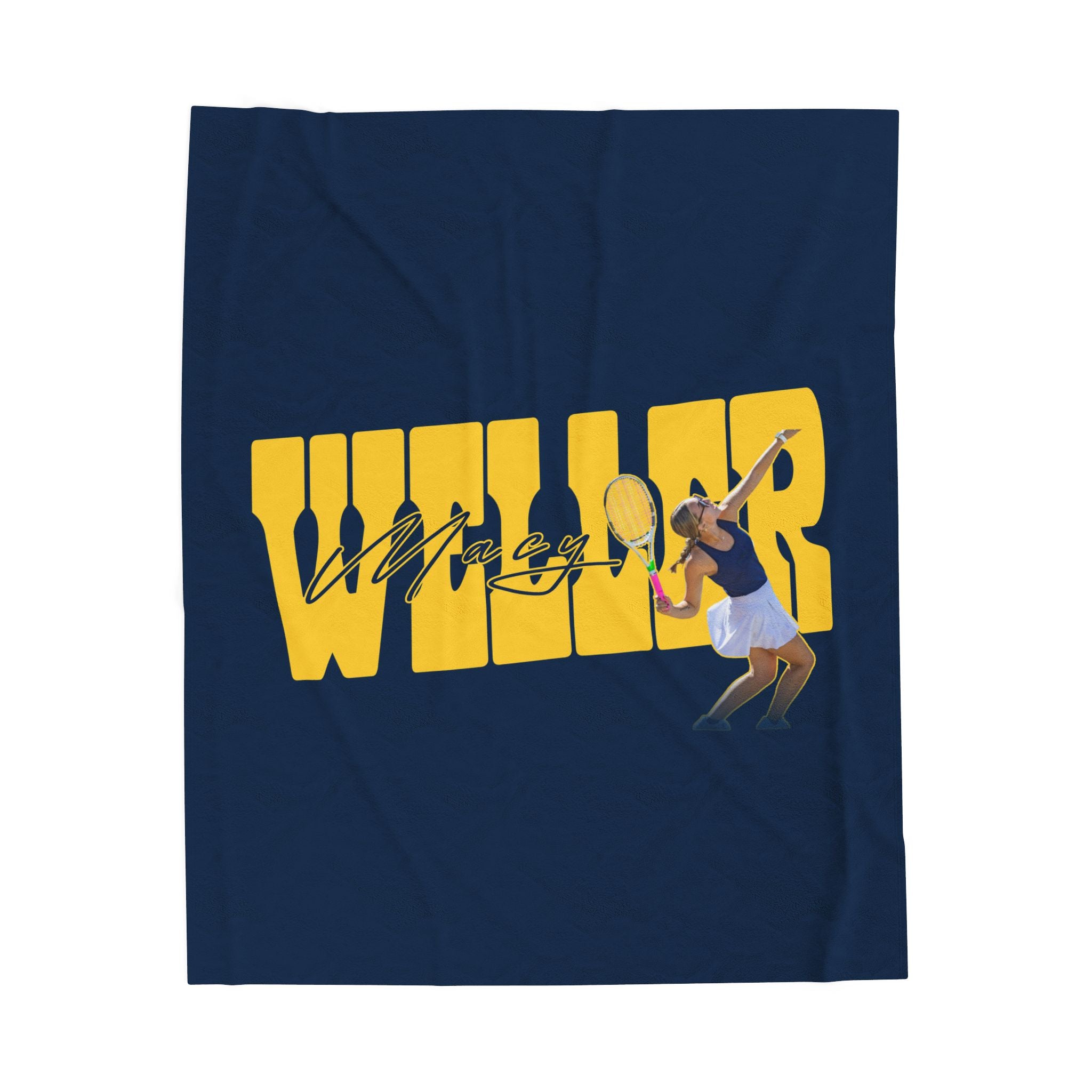 Macy Weller Velveteen Plush Blanket