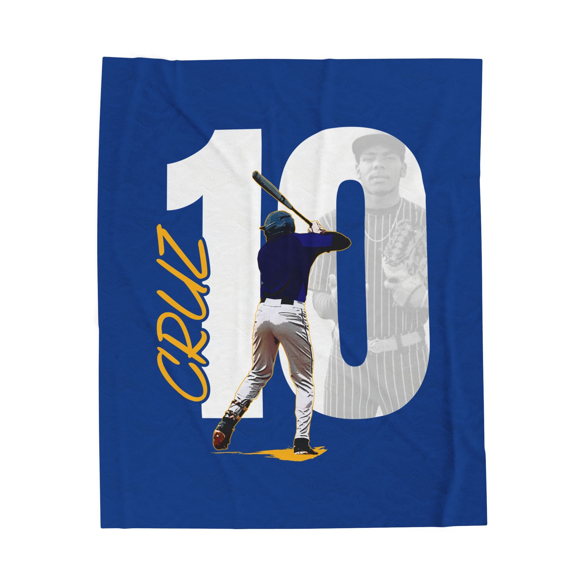 Kevin Cruz Velveteen Plush Blanket