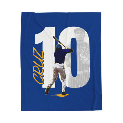 Kevin Cruz Velveteen Plush Blanket
