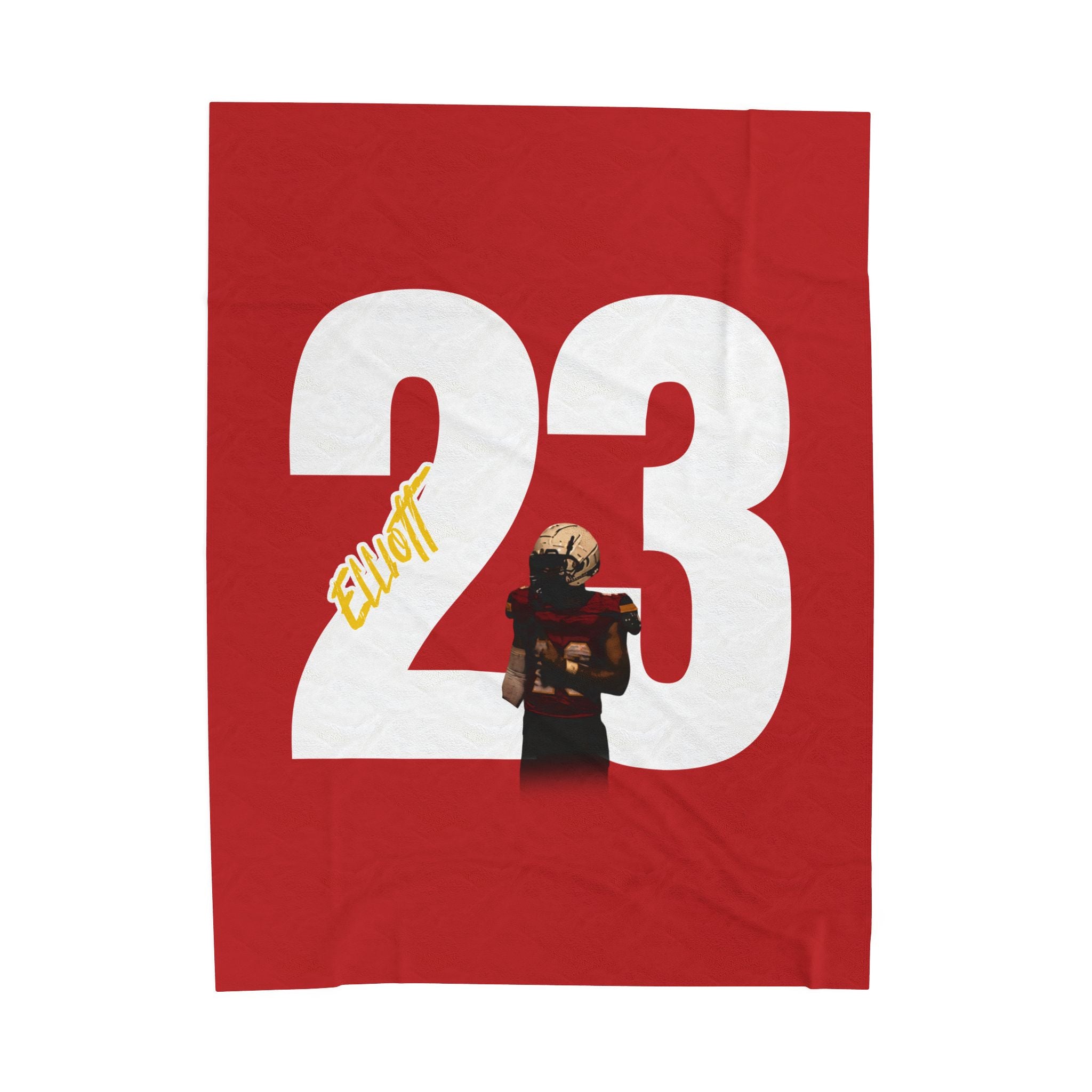 Ja'Bron Elliott Velveteen Plush Blanket