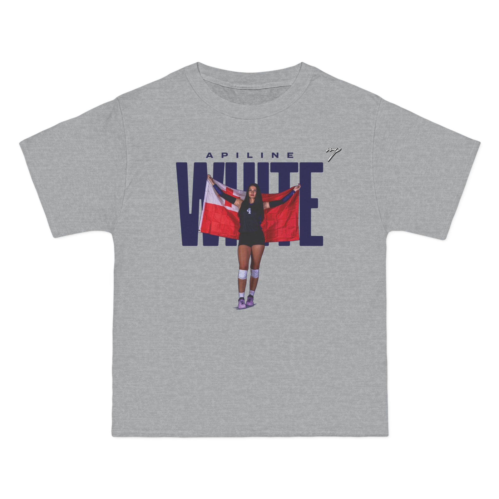 Apiline White Vintage Tee