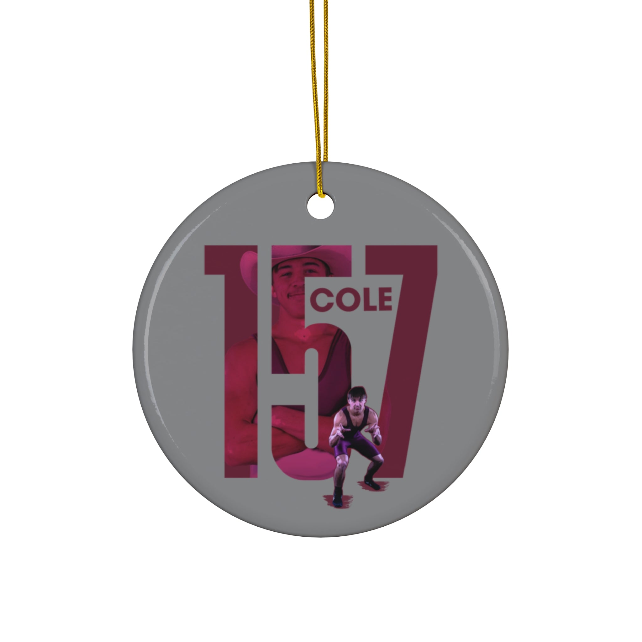 Cole Dummer Ceramic Ornament