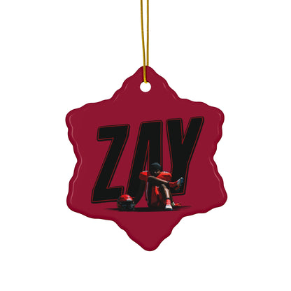 Zay Meeks Ceramic Ornament