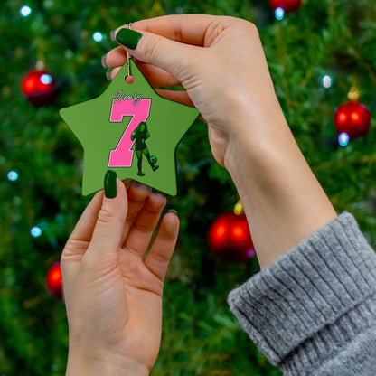 Kam'Ryn Henry Ceramic Ornament