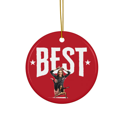 Hailey Best Ceramic Ornament