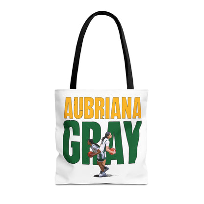 Aubriana Gray Tote Bag