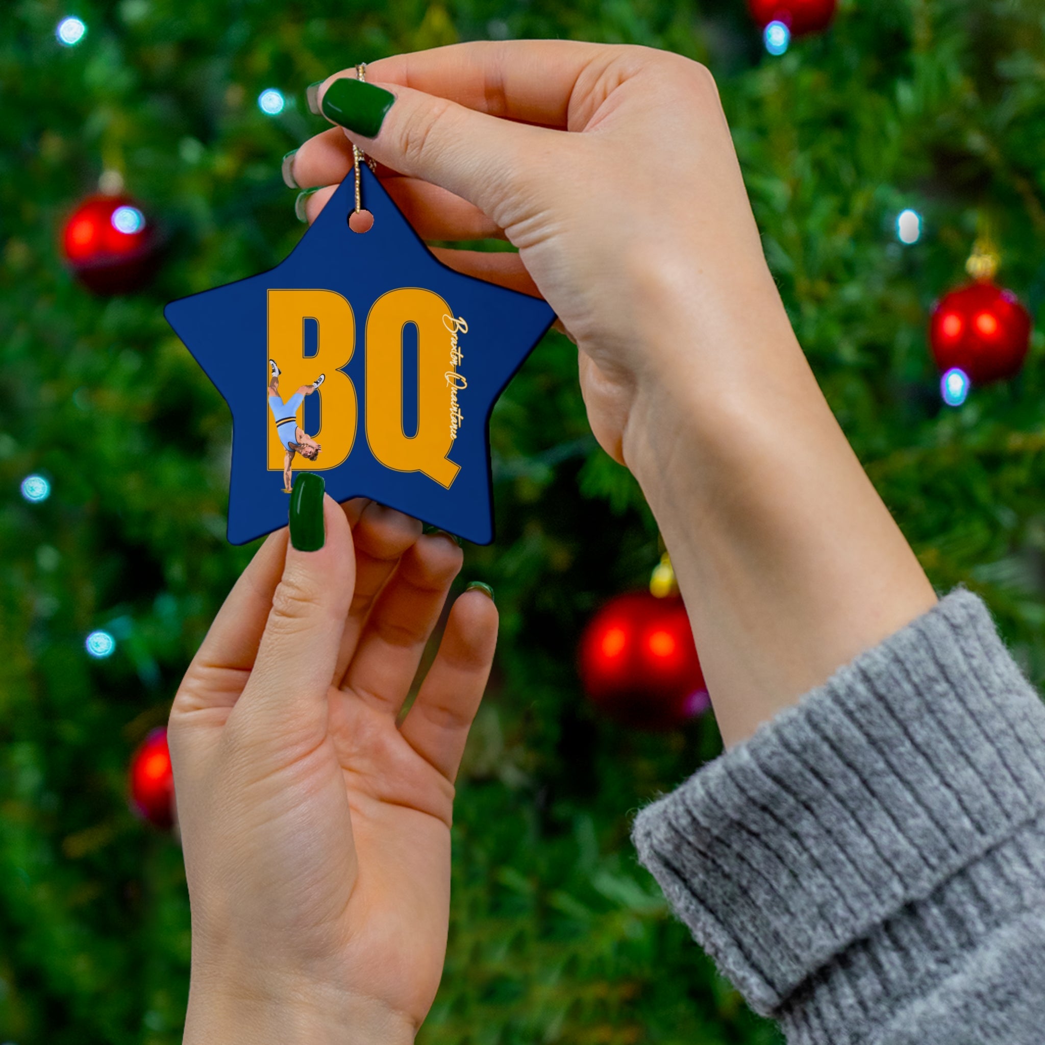 Braxton Quaintance Ceramic Ornament
