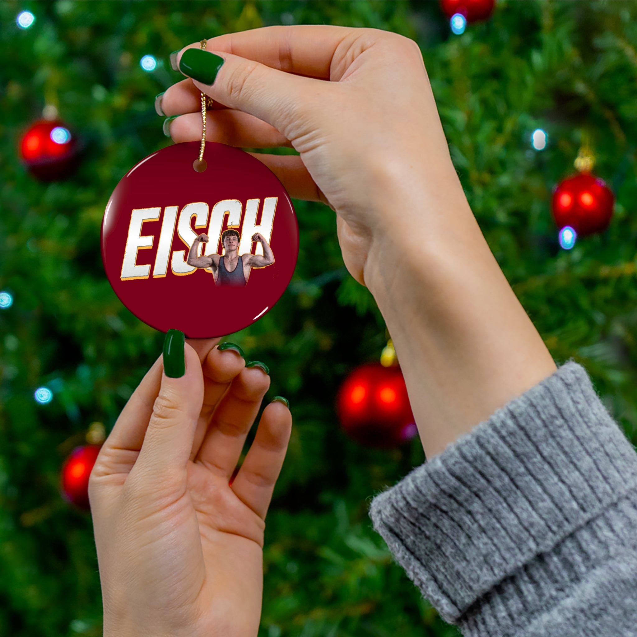 Jager Eisch Ceramic Ornament
