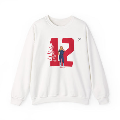 Samantha White Crewneck