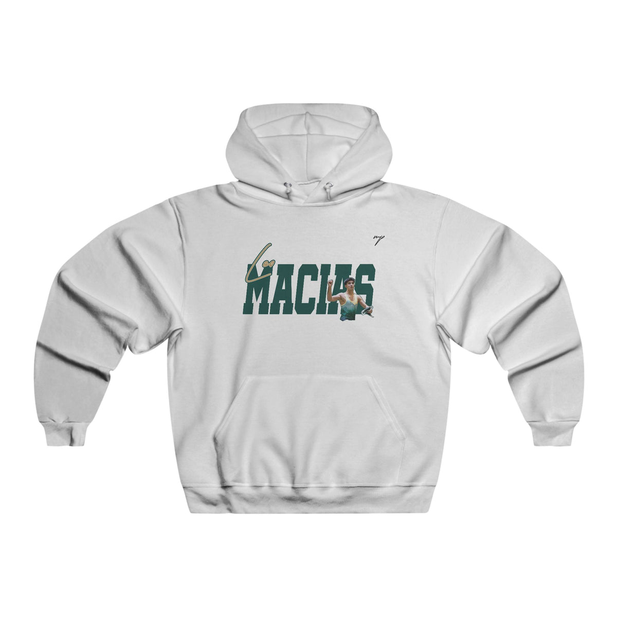 Leo Macias Vintage Hoodie (Front + Back)