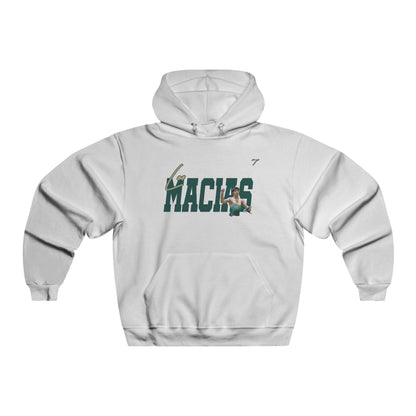 Leo Macias Vintage Hoodie (Front + Back)