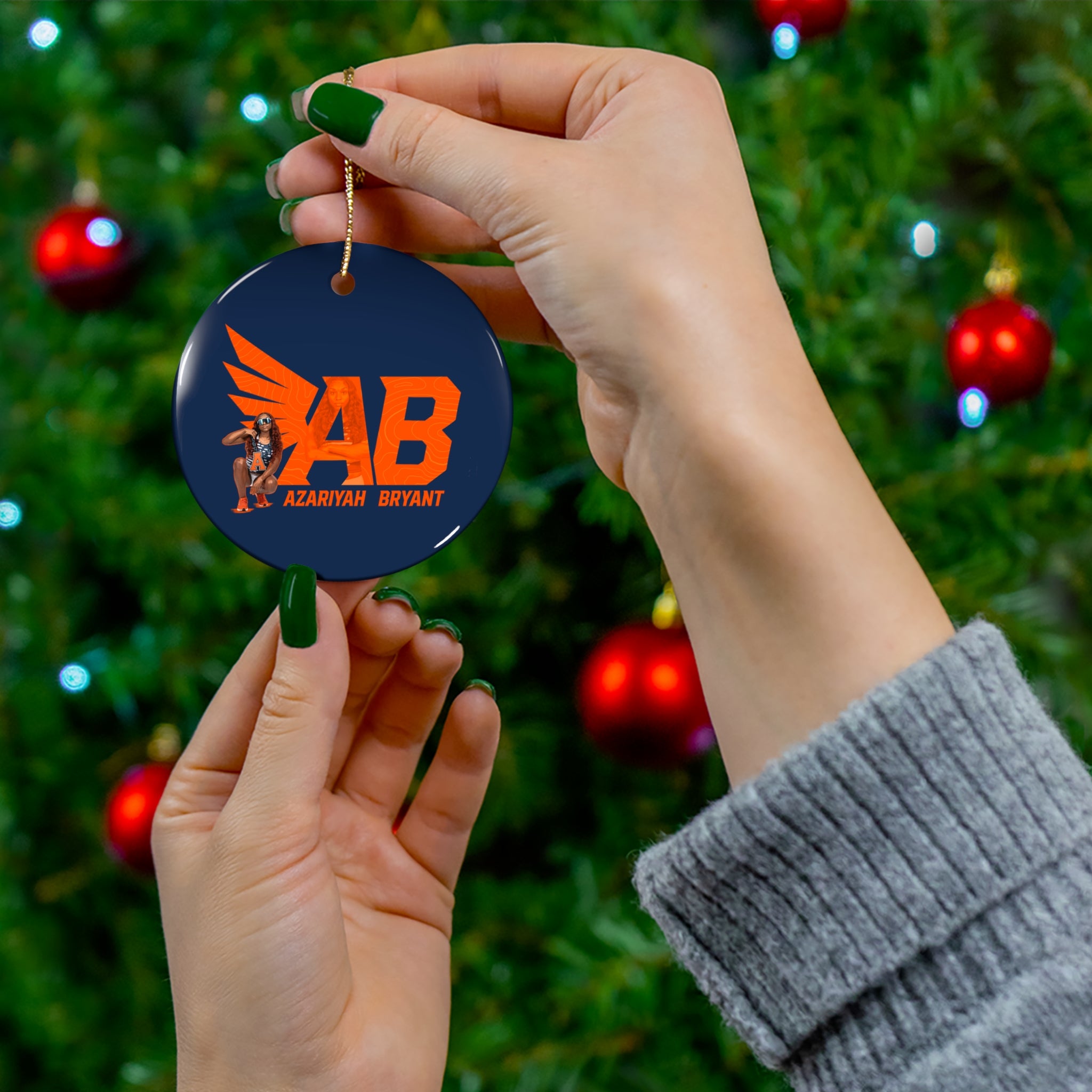 Azariyah Bryant Ceramic Ornament
