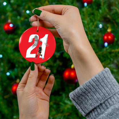 Felicity Garcia Ceramic Ornament