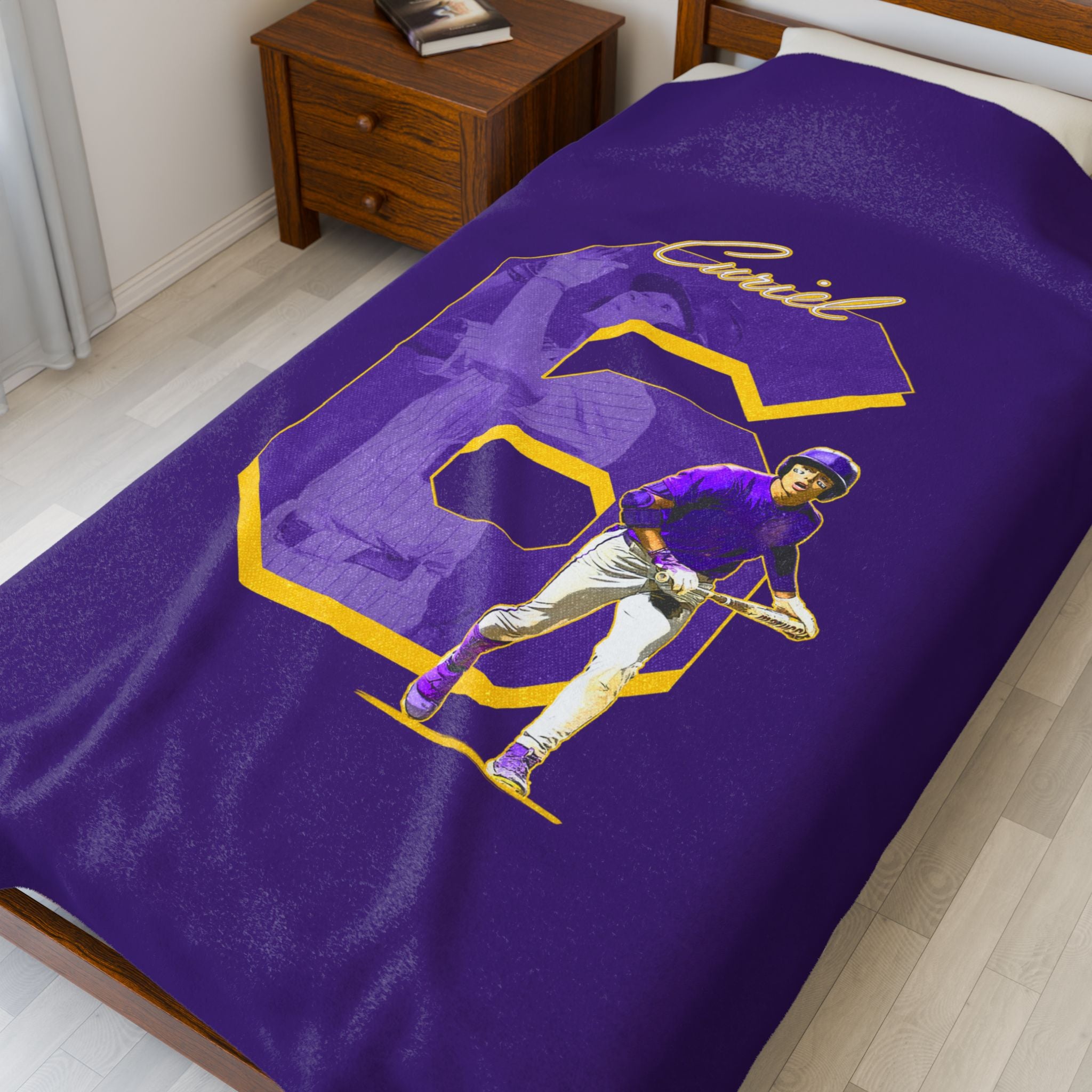 Derek Curiel Velveteen Plush Blanket
