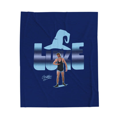 Griffin Luke Velveteen Plush Blanket